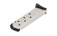 Magazine, 380 ACP, 7 Rounds, Fits Bersa Thunder, Steel Construction, Nickel Plated Finish, Silver BRA 01N