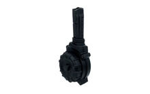 Magazine, Drum, 9MM, 50 Rounds, Fits Savage Stance, Polymer Construction, Black DRM-A89