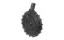 Magazine, Drum, 22LR, 70Rd, Fits Remington 597, Smoke, Polymer REM-A4