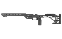 MPA BA Hybrid Chassis, Lightweight Machined Aluminum Chassis, Inclinometer Level System, Adjustable Length of Pull & Cheek Riser, EVG (Enhanced Vertical Grip), Bipod Picatinny Rail, Compatible with MPA Barricade Stop System, Inletted for Remington 700 Sh