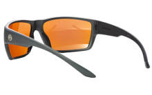 Terrain, Glasses, Matte Gray Frame, Rose/Blue Lenses, Medium/Large, Polarized Lenses MAG1021-930