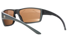 Summit, Glasses, Matte Gray Frame, Bronze/Gold Lenses, Medium/Large, Polarized Lenses MAG1023-880