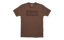 Rover Block, Tee Shirt, Large, Brown Heather MAG1116