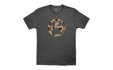 Raider Camo Cotton T-Shirt, Medium, Charcoal MAG1138