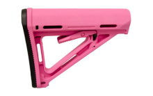 MOE Carbine Stock, Fits AR-15, Mil-Spec, Pink Finish MAG400PNK