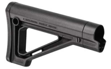 MOE Fixed Carbine Stock, Fits AR Rifles, Non Mil-Spec, Black MAG481-BLK