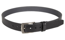 Tejas El Empresario Gun Belt, 1.25" Width, Black, Leather Exterior with Reinforced Polymer Interior, 40" MAG779-001-40