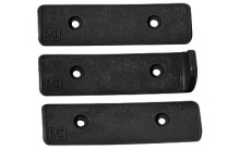 Rail Covers, Panel Kit with 1-Handstop and 2-Panels, Black MI-G2SS-PK