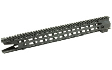 Extended 17.5" Rail, One Piece, Free Floating, M-LOK Compatible, Fits AR Rifles, Black Finish MI-G3M17XR