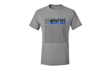 Tee Shirt, Split, Graphite, XLarge 01001503