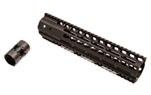 N4 Hybrid Rail, KeyMod Sides, Picatinny Top/Bottom, 13.5", Black Finish, Wrench Included 05000460