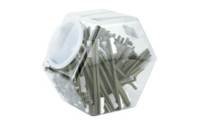 All Purpose, Nylon, Brush, POP Display, 150/Pack, White AD-1080-316