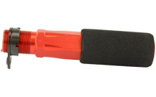 Hex-2, Buffer Tube, Red Finish, AR-15 Pistol, Includes Castle Nut, End Plate, Foam Pad, Specifically designed to fit SIG SB15 Stabilizing Brace HEX-2-RED