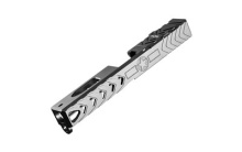 P17 Gen 4 Slide, For Glock 17 Gen 4, Pistol Upper Stripped, Includes Red Dot Optic Plate and Hardware 01429
