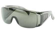 Coveralls, Smoke, Fits Over Prescription Glasses CV0020