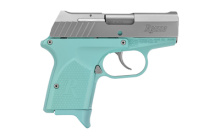 RM380 Micro, Semi-automatic Pistol, Striker Fired, Compact, 380 ACP, 2.9" Stainless Steel Barrel, Light Blue Cerakote Finish, Glass Filled Nylon Grips, Fixed Sights, 6Rd, 2 Magazines 96457