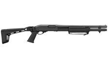 870 Tactical, Pump Action, 12 Gauge, 3" Chamber, 18" Rem Choke Barrel, Black, Synthetic Stock, Side Folding, Cylinder Bore, Bead Sight, 6 Rounds R81210