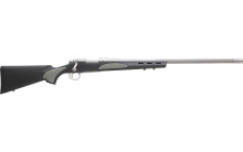 700 SPS SF Varmint, Bolt Action Rifle, 6.5 Creedmoor, 26" Fluted Barrel, Polished Stainless Finish, Black Synthetic Stock with Overmold Grip Panels, 4 Rounds, Right Hand R84346