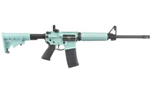 AR-556, TALO, Semi-automatic, AR, 223 Remington, 556NATO, 16.1", Turqouise, 6 Position Collapsible Stock, 30Rd, Adjustable Rear Sight 08517