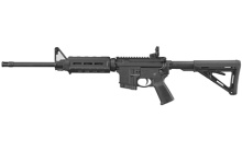 AR-556, Semi-automatic, 223 Remington/556NATO, 16.1" Barrel, Type III Hard Coat Anodized Black Finish, Magpul MOE Stock, Magpul MOE M-LOK Handguard, 1-10Rd Magazine, Adjustable Rear Sight 8523