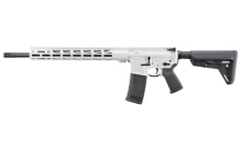 AR-556, Multi-Purpose Rifle, TALO, Semi-automatic Rifle, 223 Remington/5.56NATO, 18" Barrel, Cerakote Finish, Stormtrooper White, Rifle Length Gas System, MOE SL Collapsible Stock, Magpul MOE Grip, 15" Free Floated M-LOK Aluminum Handguard, 30 Rounds, 1