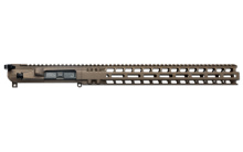 Upper/Handguard Set, Cerakote Finish, Brown, Fits AR-15, Includes 15.5" MLOK Handguard, Radian Raptor-SD Charging Handle R0619