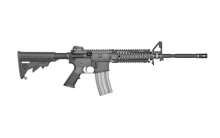 Model 2T, AR-15, Semi-automatic, 223 Rem/556NATO, 16" Heavy Barrel, Black Finish, 6 Position Collapsible Stock, 10Rd, Samson rail, ARMS #40 Mount, Tact Rear Sight, Sling Adapter, Right Hand SA2T-MD