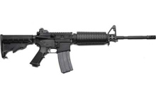 Model 2, AR-15, Semi-automatic, 223 Rem/556NATO, 16" Barrel, Black Finish, 6 Position Collapsible Stock, 30Rd, Right Hand SA2
