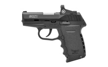 CPX-2, Compact, 9MM, 3.1" Barrel, Polymer Frame, Black Finish, Red Dot Sight, No Manual Safety, 10Rd, 2 Magazines CPX-2CBRD