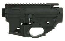 NX15 Skeletonized NOXs Lower/Upper Set, 223 Rem/556NATO, Black Finish 11200010