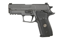 P229 Legion, Single Action Only, Compact, 9MM, 3.9" Barrel, Alloy Frame, Legion Gray Finish, G10 Grips, Night Sights, 10Rd, 3 Magazines, MA Compliant 229RM-9-LEGION-SAO