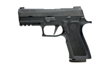 P320, X-Carry, Semi-automatic, Striker Fired, Carry, 9MM, 3.9", Polymer, Black, 10Rd, Modular X Grip, X-Ray Night Sights 320XCA-9-BXR3-10