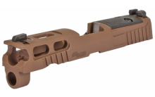 P320 PROCUT Slide Assembly, XRAY3 Sights, R2 Optic Ready, Compatible with 3.9" 9MM Barrel, Coyote Finish 8900175