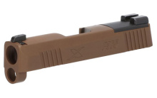 Slide Assembly, XRAY3 Night Sights, Removable Optic Plate, Fits Sig Sauer P365X, Compatible with 3.1" 9MM Barrel, Matte Finish, Coyote 8900767