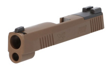 Slide Assembly, XRAY3 Night Sights, Removable Optic Plate, Fits Sig Sauer P365XL, Compatible with 3.7" 9MM Barrel, Matte Finish, Coyote 8900769