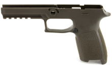 Grip Module Assembly, Fits Sig P320F 45ACP, Medium, OD Green GRIP-MOD-F-45-M-ODG