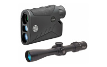 BDX Combo Kit, KILO1000BDX Laser Rangefinder, SIERRA3BDX 3.5-10X42mm Rifle Scope, Black Finish SOK10BDX02