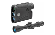BDX Combo Kit, KILO1000BDX Laser Rangefinder, SIERRA3BDX 4.5-14X42mm Rifle Scope, Black Finish SOK10BDX03