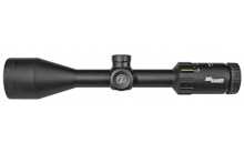Whiskey3 Rifle Scope, 3-9X40mm, 1 IN, Hellfire Quadplex Illuminated Reticle, 0.25 MOA Adjustments, Black Finish SOW33206