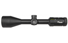 Whiskey3 Rifle Scope, 4-12X50mm, 1", SFP, BDC-1 Quadplex Reticle, 0.25 MOA Adjustments, Black Finish SOW34203