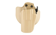 578 GLS, Pro-Fit, Wide Frame Holster, Left Hand, Flat Dark Earth, Long Slide (Similar to GL34, 35, 17L), Paddle & Belt Loop, SafariSeven Material 578-450-552