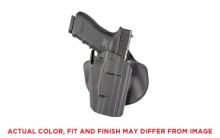 578 GLS, Pro-Fit, Wide Frame Holster, Left Hand, Plain Black, Standard (Similar to GL17, 20, 37), SafariSeven Material 578-750-412