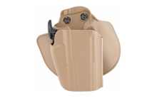 578 GLS, Pro-Fit, Wide Frame Holster, Right Hand, Flat Dark Earth, Standard (Similar to GL17, 20, 37), Slide Paddle & Belt Loop,  SafariSeven Material 578-750-551