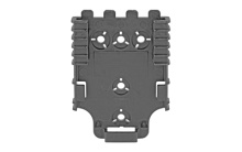 Model 6004-22L Quick Locking Receiver Plate with Locking Feature, Single Kit Only, Black Finish 6004-22L-2