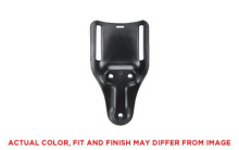Model 6070UBL Mid-Ride Universal Belt Loop, Plain Black Finish, 2.25" Belt Width. 6070UBL-2