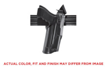 Model 6360 ALS/SLS Mid-Ride Level III Retention Duty Holster, Fits Glock 17/22, Right Hand, STX Tactical Black Finish 6360-83-131