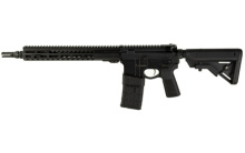 Exo 3, Semi-automatic, AR, 223 Remington/556NATO, 13.7" Pinned (16" OAL), NOX Muzzle Device, Liberty Fighting Trigger, Liberty Charging Handle, Anodized Finish, Black, Right Hand, CompMag Compliant Magazine, 10 Rounds M4-EXO3-13.7-CA-COMP