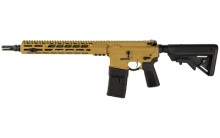 M4 89, Semi-automatic, AR, 223 Remington/556NATO, 13.7" Pinned (16" OAL), NOX Muzzle Device, Liberty Fighting Trigger, Liberty Charging Handle, A5 Buffer System, Cerakote Finish, Bazooka Green, CompMag Compliant Magazine, 10 Rounds M4-89-13.7-CA-COMP-BAZ