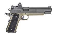 Tactical Response Pistol, 1911, Long Slide Full Size pistol, 10 MM, Match Grade Barrel, Black Finish, G10 Grips, 7Rd, Ambidextrous, Suppressor Sights, Range Bag, RMR Sight PC9610RMR18