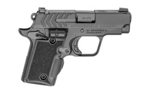 911, 1911 Micro Compact, 380ACP, 3" Barrel, Alloy Frame, Black Finish, 6Rd, 2 Magazines, Includes Green Viridian Laser PG9109VG
